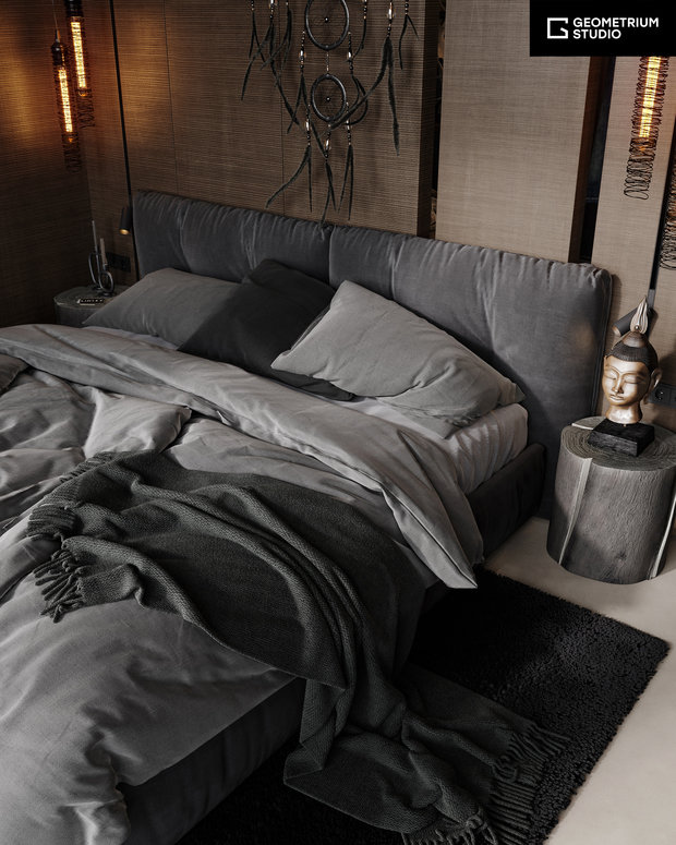 Фото из портфолио ДП Москва Сити 81 м2 – фотографии дизайна интерьеров на INMYROOM