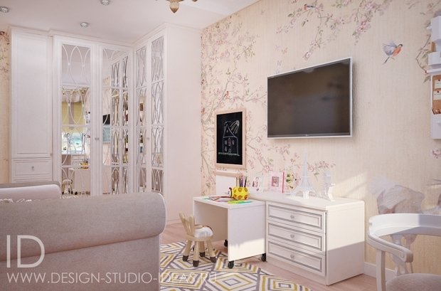 Фото из портфолио СОВРЕМЕННАЯ КЛАССИКА НА ГАГАРИНСКОМ, 137м² – фотографии дизайна интерьеров на INMYROOM