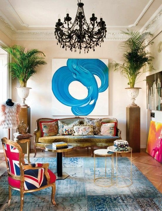 Фотография: Гостиная в стиле Прованс и Кантри – фото на InMyRoom.ru