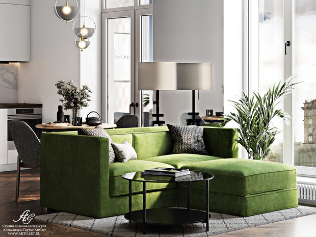 Фото из портфолио ЖК Видный Город – фотографии дизайна интерьеров на INMYROOM