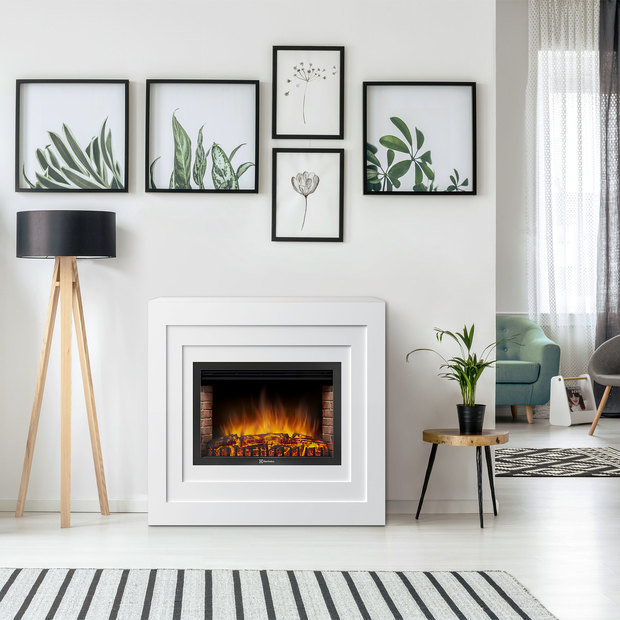 Фотография: Гостиная в стиле Скандинавский, Советы, электрический камин в интерьере, камин в городской квартире, камин для квартиры – фото на INMYROOM