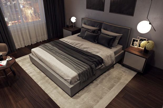 Фото из портфолио ЖК «Маршал» 65 кв.м. – фотографии дизайна интерьеров на INMYROOM