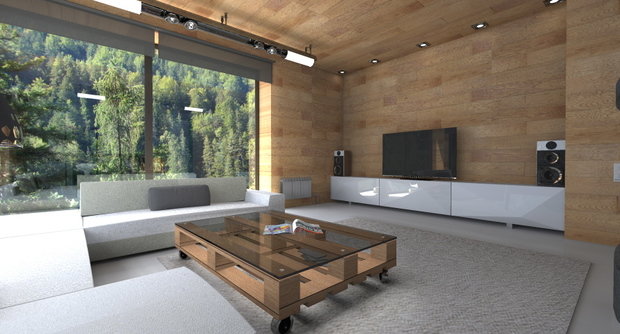 Фото из портфолио Коттедж п. Таватуй – фотографии дизайна интерьеров на INMYROOM