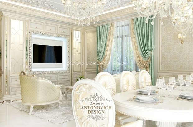 Фото из портфолио Классический стиль как символ семейных традиций в интерьерах Светланы Антонович – фотографии дизайна интерьеров на INMYROOM