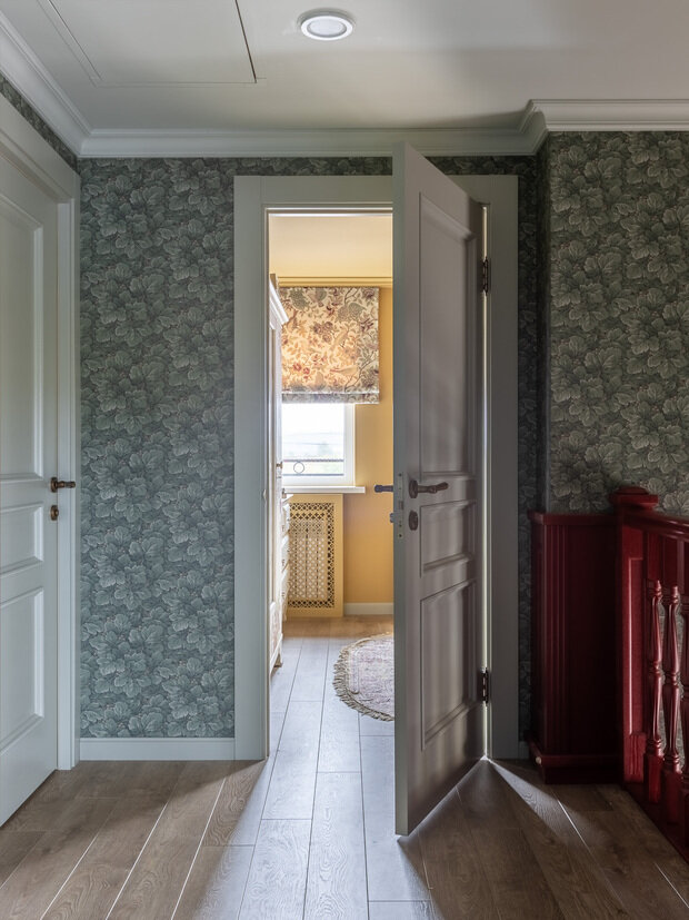 Фотография: Прихожая в стиле Прованс и Кантри, Дом, Проект дня, Дом и дача, Кирпичный дом, 4 и больше, Более 90 метров, Башкортостан, Лилия Асфандиярова, прованс/винтаж – фото на INMYROOM