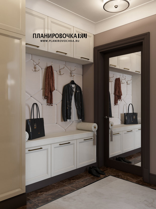 Фото из портфолио ЖК "Ясный", Холл 15,9 м2 – фотографии дизайна интерьеров на INMYROOM