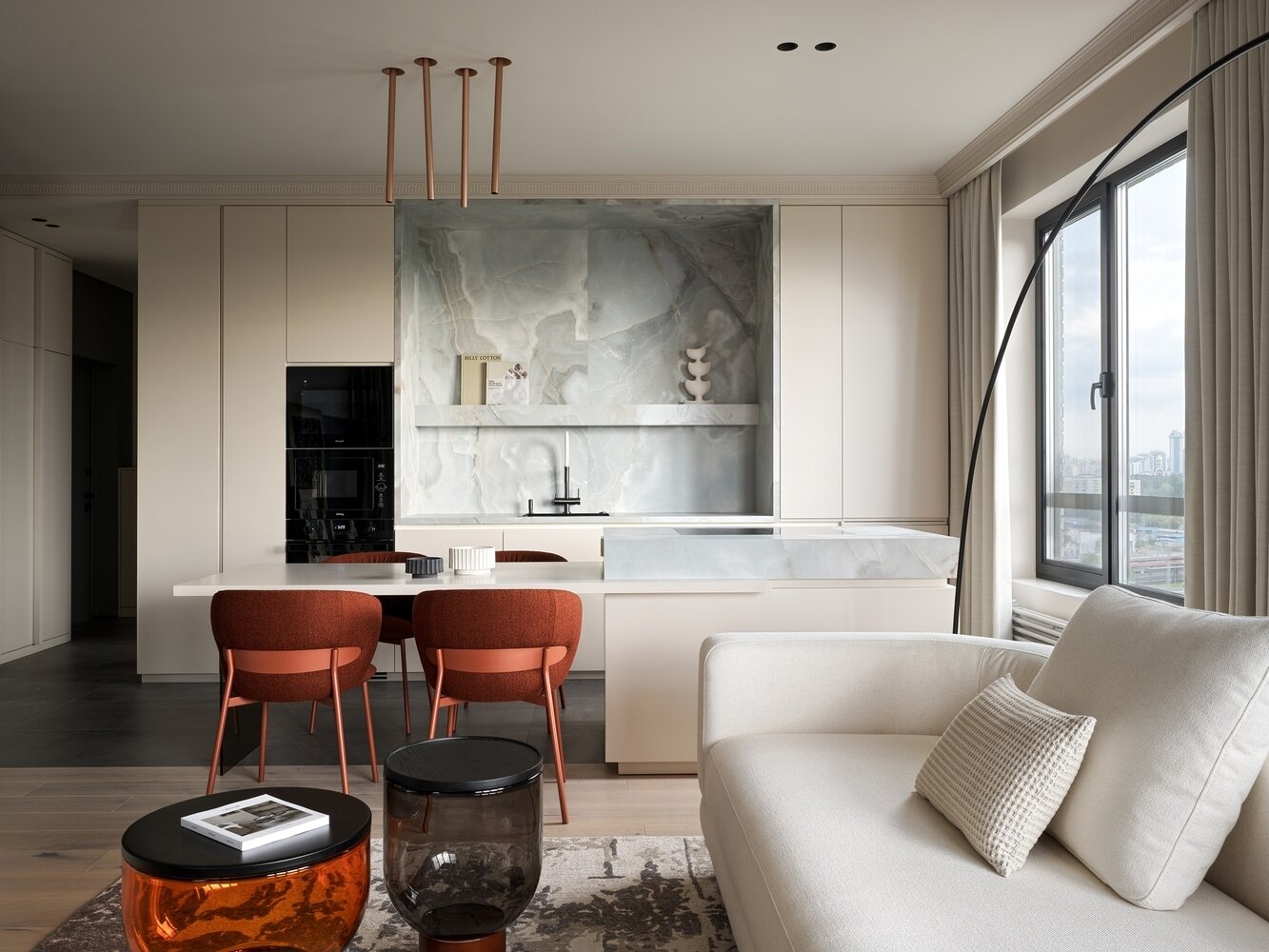 Фотография: Кухня и столовая в стиле Современный, Квартира, Проект дня, Москва, Монолитный дом, 3 комнаты, 60-90 метров, JTRoom, Юлия Тазулах – фото на INMYROOM Фотография: Кухня и столовая в стиле Современный, Квартира, Проект дня, Москва, Монолитный дом, 3 комнаты, 60-90 метров, JTRoom, Юлия Тазулах – фото на INMYROOM