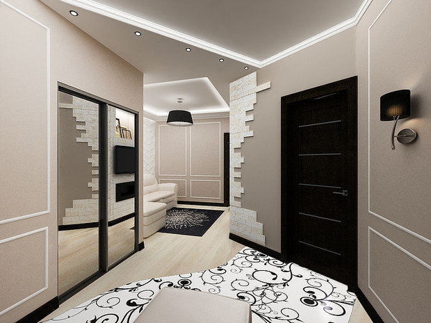 Фото из портфолио проспект Мира – фотографии дизайна интерьеров на INMYROOM