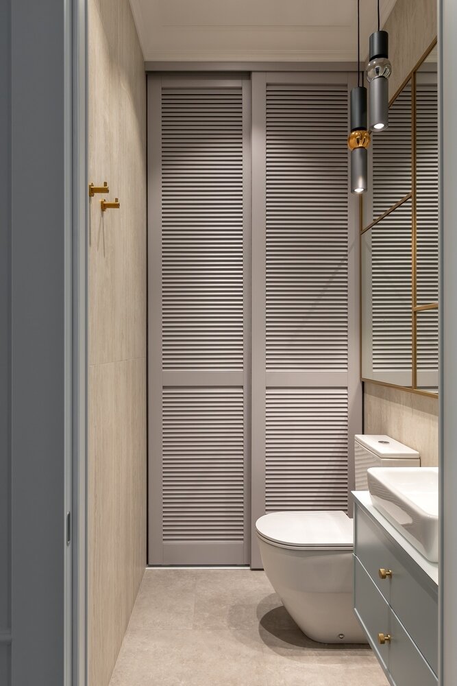 Фотография: Ванная в стиле Классический, Современный, Квартира, Проект недели, Москва, 3 комнаты, Более 90 метров, Алена Чмелева, Art Concept – фото на INMYROOM