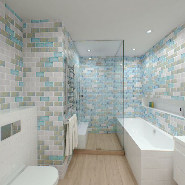 Фотография: Ванная в стиле Минимализм – фото на INMYROOM