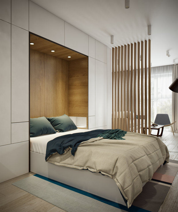 Фото из портфолио Квартира для молодой семьи  – фотографии дизайна интерьеров на INMYROOM