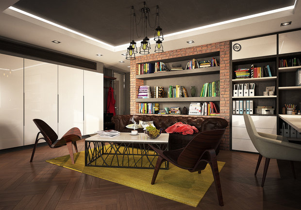 Фото из портфолио 50 оттенков серого – фотографии дизайна интерьеров на INMYROOM