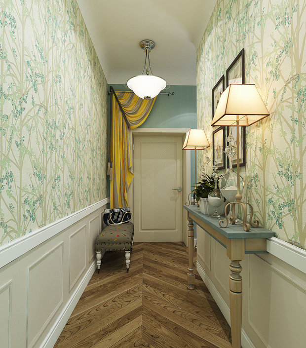Фотография: Прихожая в стиле Прованс и Кантри, Классический, Современный, Дом, Проект недели, интерьер кабинета, кухня-гостиная дизайн, Челябинск, Валерия Стенникова, Insomnia, американский стиль – фото на INMYROOM