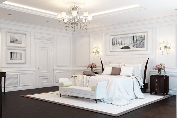 Фото из портфолио Светлая классика – фотографии дизайна интерьеров на INMYROOM
