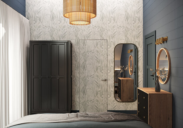 Фотография: Спальня в стиле Скандинавский, Современный, Дом, Проект недели, Дача, 4 и больше, Более 90 метров, Владимирская область, Items Bureau – фото на INMYROOM