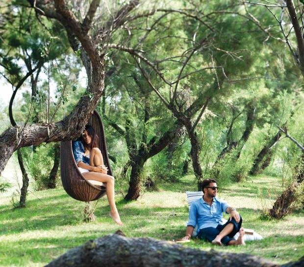 Фотография: Ландшафт в стиле Прованс и Кантри, Современный, Декор интерьера, Мебель и свет, Дача, Кресло, Для дачи и сада – фото на INMYROOM