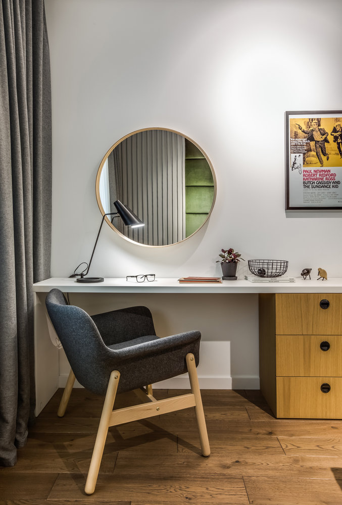 Фотография: Спальня в стиле Минимализм, Современный, Квартира, Проект недели, Киев, Boho Studio, 3 комнаты, 60-90 метров – фото на INMYROOM