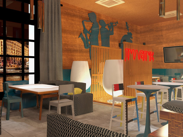 Фото из портфолио Ресторан  – фотографии дизайна интерьеров на INMYROOM