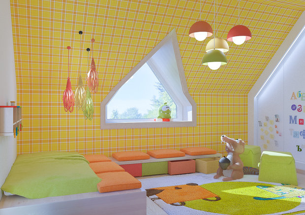 Фото из портфолио Сафари в детской  – фотографии дизайна интерьеров на INMYROOM