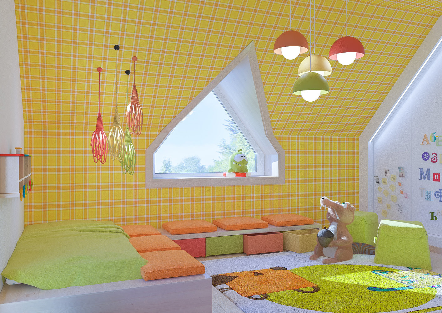 Фото из портфолио Сафари в детской – фотографии дизайна интерьеров на INMYROOM Фото из портфолио Сафари в детской – фотографии дизайна интерьеров на INMYROOM