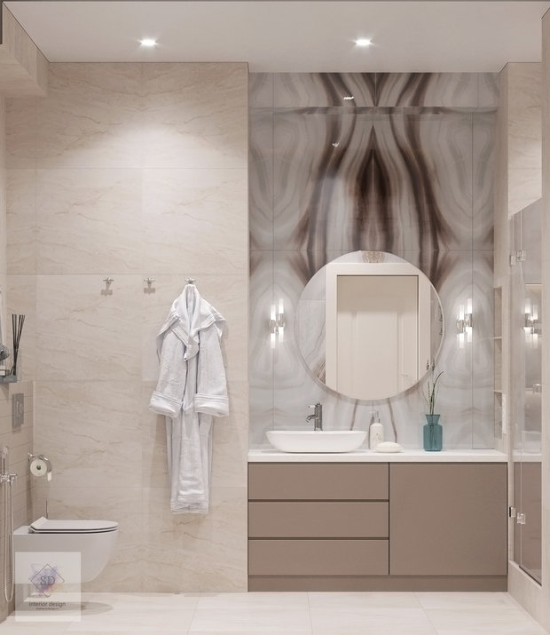 Фото из портфолио Апартаменты у моря – фотографии дизайна интерьеров на INMYROOM