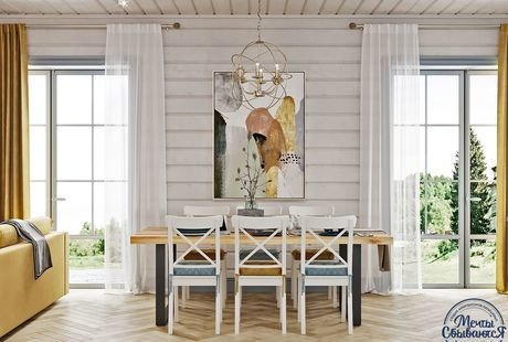 Гостиная в стиле кантри