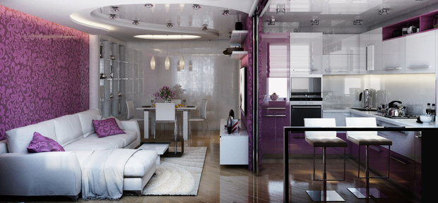 Фото из портфолио Квартира – фотографии дизайна интерьеров на INMYROOM