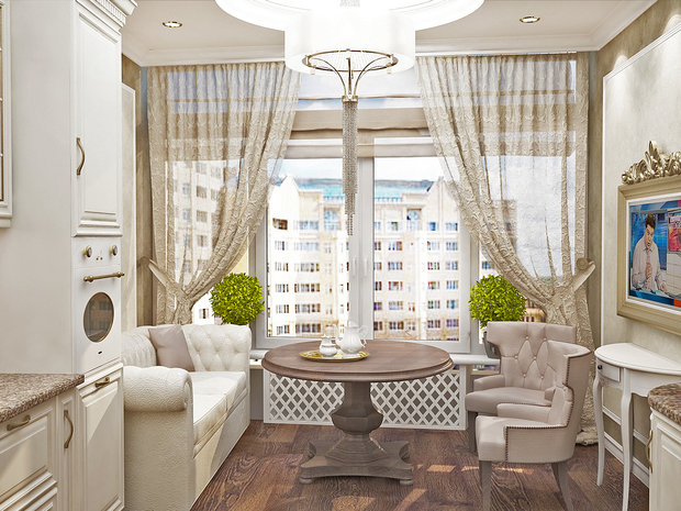 Фото из портфолио кухня кв Юбилейный – фотографии дизайна интерьеров на INMYROOM