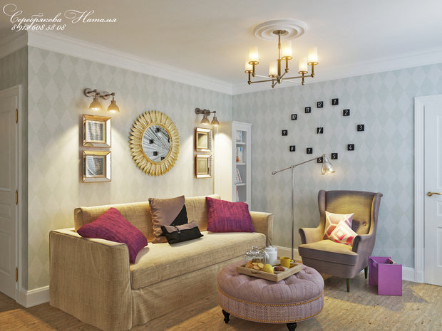 Фото из портфолио кв-ра г. Омск – фотографии дизайна интерьеров на INMYROOM