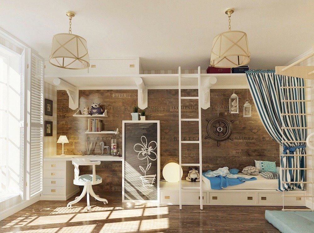 Фотография: Детская в стиле Прованс и Кантри, Интерьер комнат – фото на INMYROOM Фотография: Детская в стиле Прованс и Кантри, Интерьер комнат – фото на INMYROOM