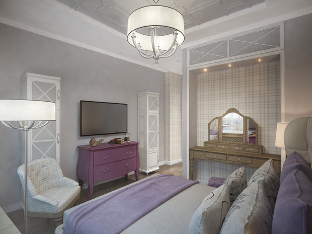 Фото из портфолио Изысканность по-французски – фотографии дизайна интерьеров на INMYROOM