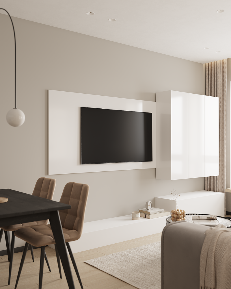 Фото из портфолио ЖК Большая Очаковская (Кухня-Гостиная) – фотографии дизайна интерьеров на INMYROOM Фото из портфолио ЖК Большая Очаковская (Кухня-Гостиная) – фотографии дизайна интерьеров на INMYROOM