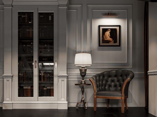 Фото из портфолио Дизайн интерьера квартиры в ЖК «NEVA HAUS (Нева Хаус)» в классическом стиле – фотографии дизайна интерьеров на INMYROOM