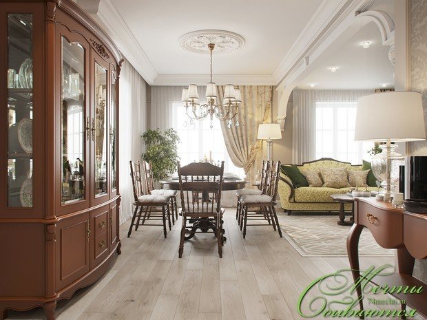 Фото из портфолио Классика непобедима! – фотографии дизайна интерьеров на INMYROOM