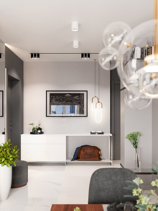Фото из портфолио Бетон и мрамор – фотографии дизайна интерьеров на INMYROOM