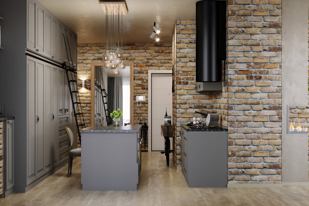 Фото из портфолио 4-хкомнатная квартира в ЖК Ботаника – фотографии дизайна интерьеров на INMYROOM