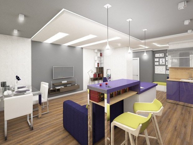 Фото из портфолио Дизайн интерьера 3к.кв. в ЖК Никольский на Радищева 4/6 – фотографии дизайна интерьеров на INMYROOM