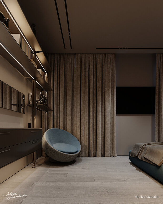 Фото из портфолио ЖК Level Причальный 122 – фотографии дизайна интерьеров на INMYROOM