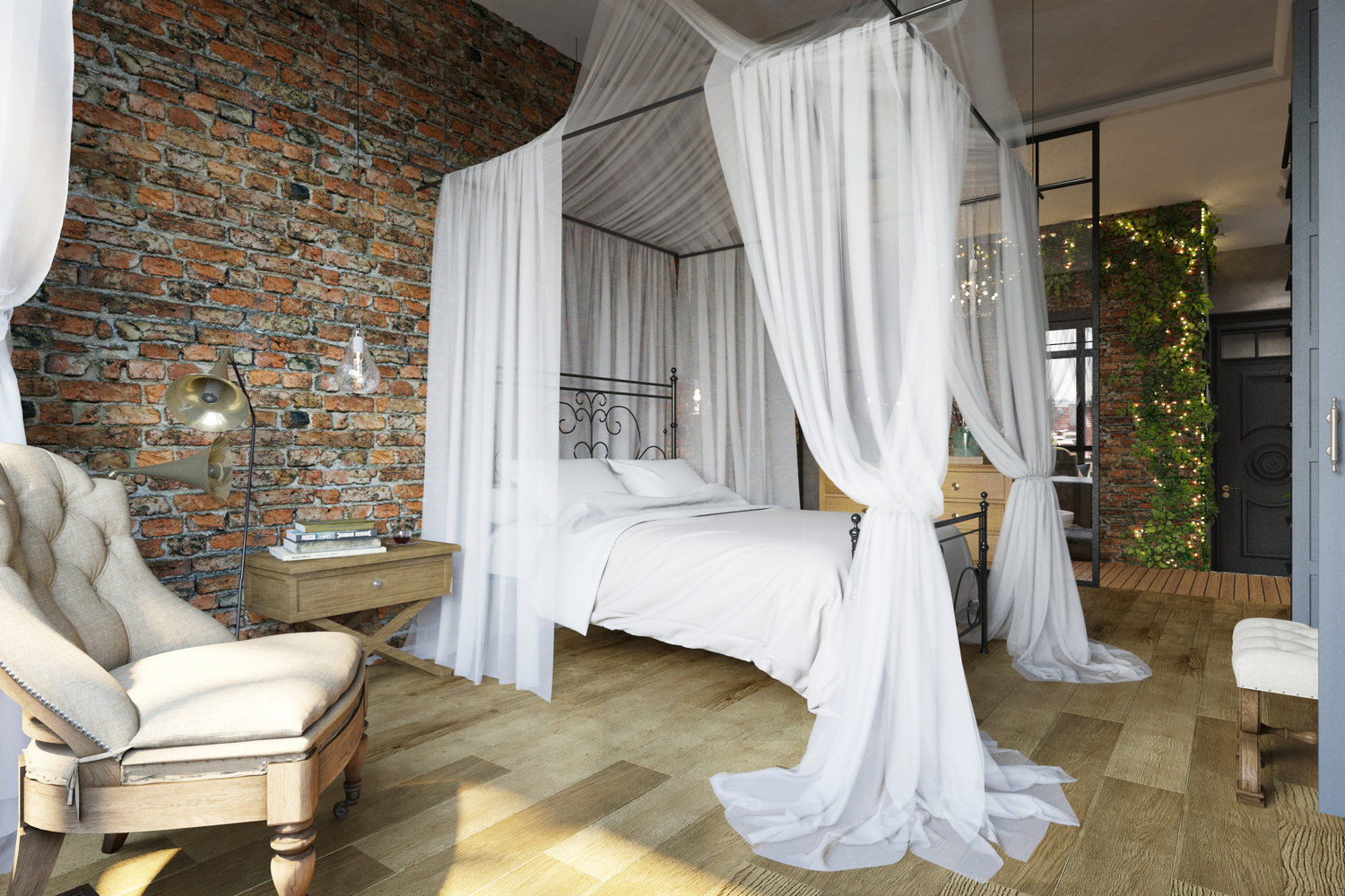 Фотография: Спальня в стиле Эклектика, Квартира, Проект недели, Москва, Светлана Гаврилова, 3 комнаты, Более 90 метров – фото на INMYROOM Фотография: Спальня в стиле Эклектика, Квартира, Проект недели, Москва, Светлана Гаврилова, 3 комнаты, Более 90 метров – фото на INMYROOM