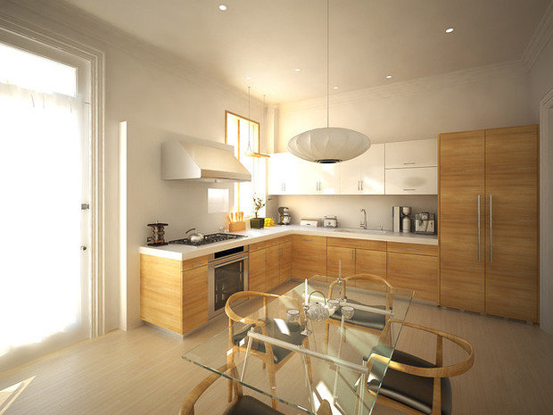 Фотография: Кухня и столовая в стиле Лофт, Современный, Интерьер комнат – фото на INMYROOM