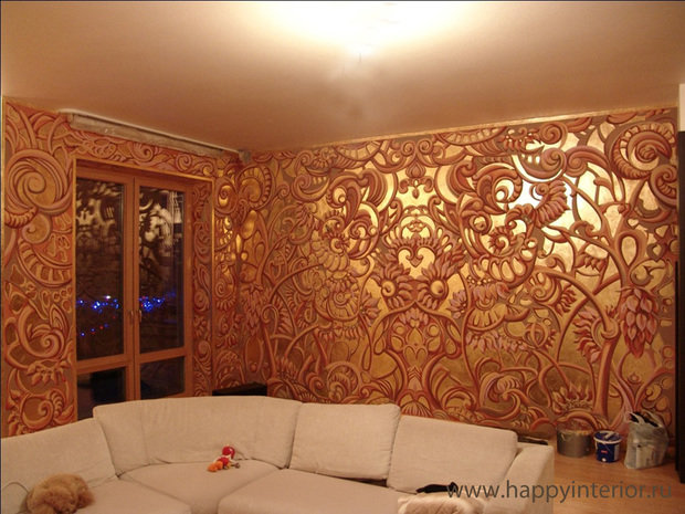 Фото из портфолио Декорирование и роспись – фотографии дизайна интерьеров на INMYROOM