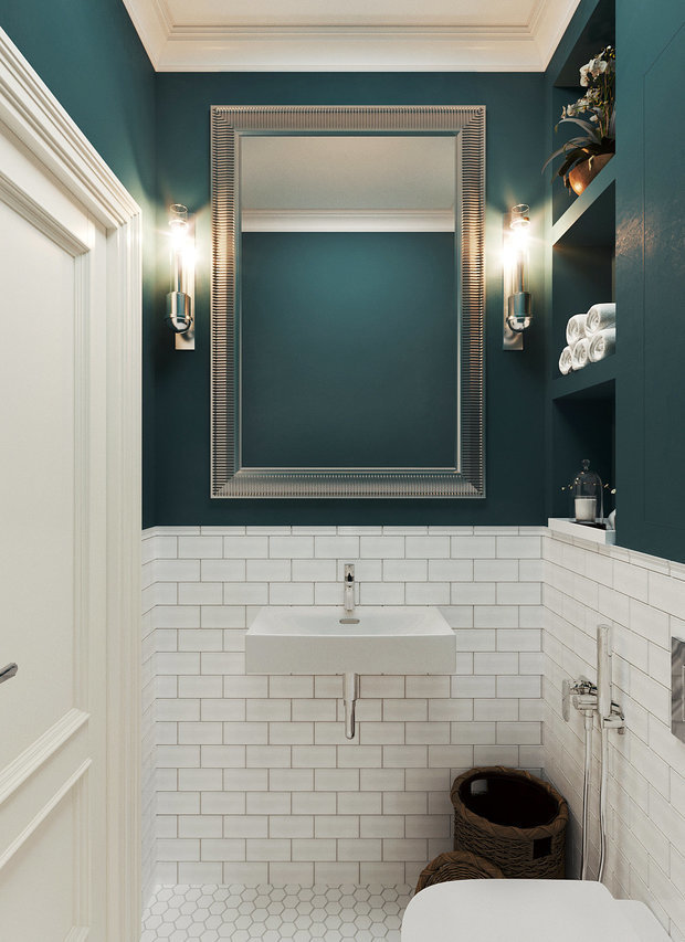 Фотография: Ванная в стиле Классический, Декор интерьера, Советы, OBI, ОБИ, тренды 2020 – фото на INMYROOM