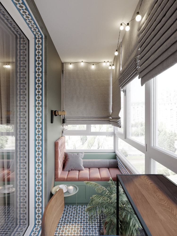 Фото из портфолио Apartment «Summer garden» – фотографии дизайна интерьеров на INMYROOM Фото из портфолио Apartment «Summer garden» – фотографии дизайна интерьеров на INMYROOM