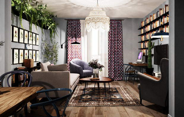 Фото из портфолио Квартира в Одессе – фотографии дизайна интерьеров на INMYROOM