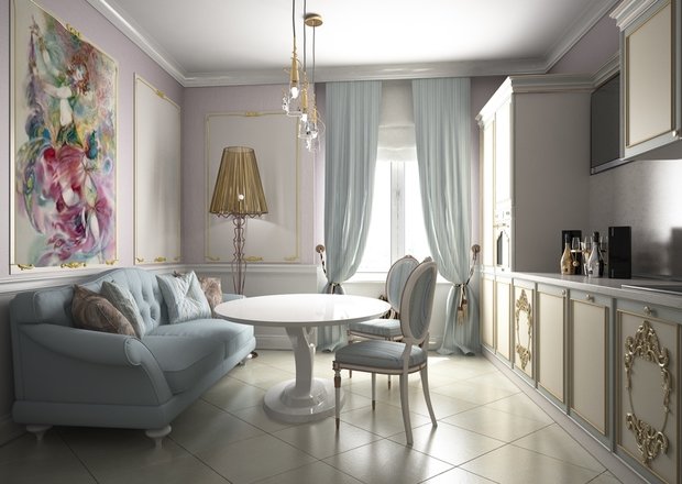 Фото из портфолио Квартира в стиле эклектика – фотографии дизайна интерьеров на INMYROOM