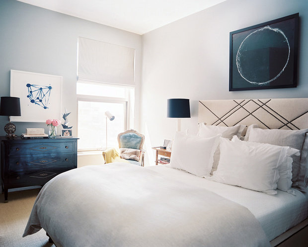 Фотография: Спальня в стиле Современный, Декор интерьера, Дизайн интерьера, Цвет в интерьере – фото на INMYROOM