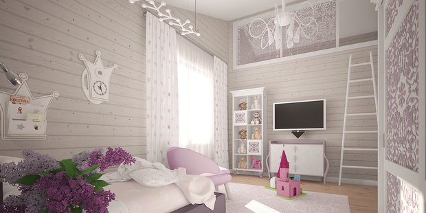 Фото из портфолио Деревянный дом – фотографии дизайна интерьеров на INMYROOM