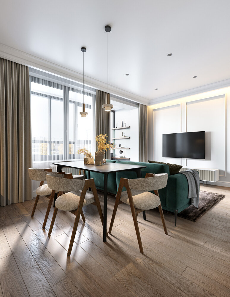 Фотография: Кухня и столовая в стиле Современный, Квартира, Проект недели, Санкт-Петербург, 4 и больше, Более 90 метров, Олег Минц, MINTS INTERIORS – фото на INMYROOM Фотография: Кухня и столовая в стиле Современный, Квартира, Проект недели, Санкт-Петербург, 4 и больше, Более 90 метров, Олег Минц, MINTS INTERIORS – фото на INMYROOM