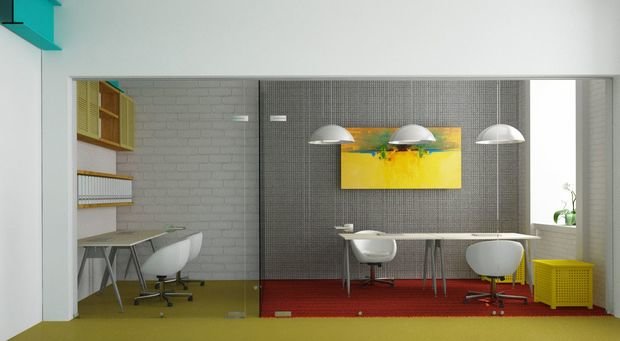 Фото из портфолио Офис рекламного агентства Perogression – фотографии дизайна интерьеров на INMYROOM