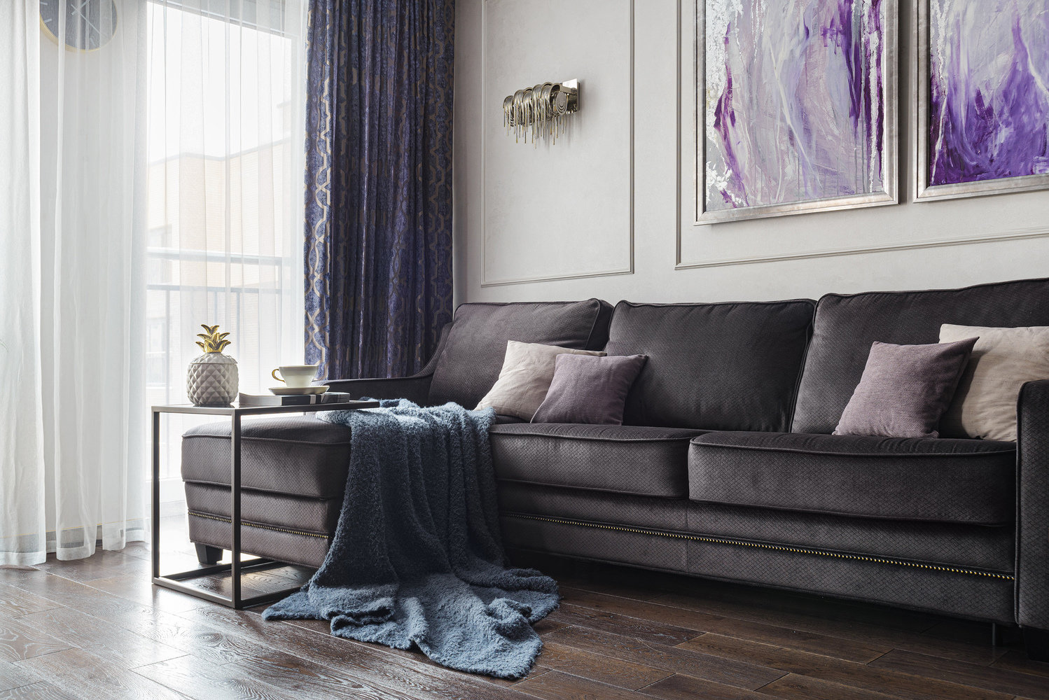 Фотография: Гостиная в стиле Современный, Классический, Квартира, Проект недели, Новосибирск, 4 и больше, 60-90 метров, Art Twins Design, Тая Акулова, Глеб Скотников – фото на INMYROOM Фотография: Гостиная в стиле Современный, Классический, Квартира, Проект недели, Новосибирск, 4 и больше, 60-90 метров, Art Twins Design, Тая Акулова, Глеб Скотников – фото на INMYROOM